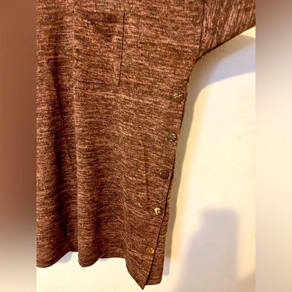 Reb in J Women’s Sweater Seize XL Color light and dark Brown - Picture 2 of 3